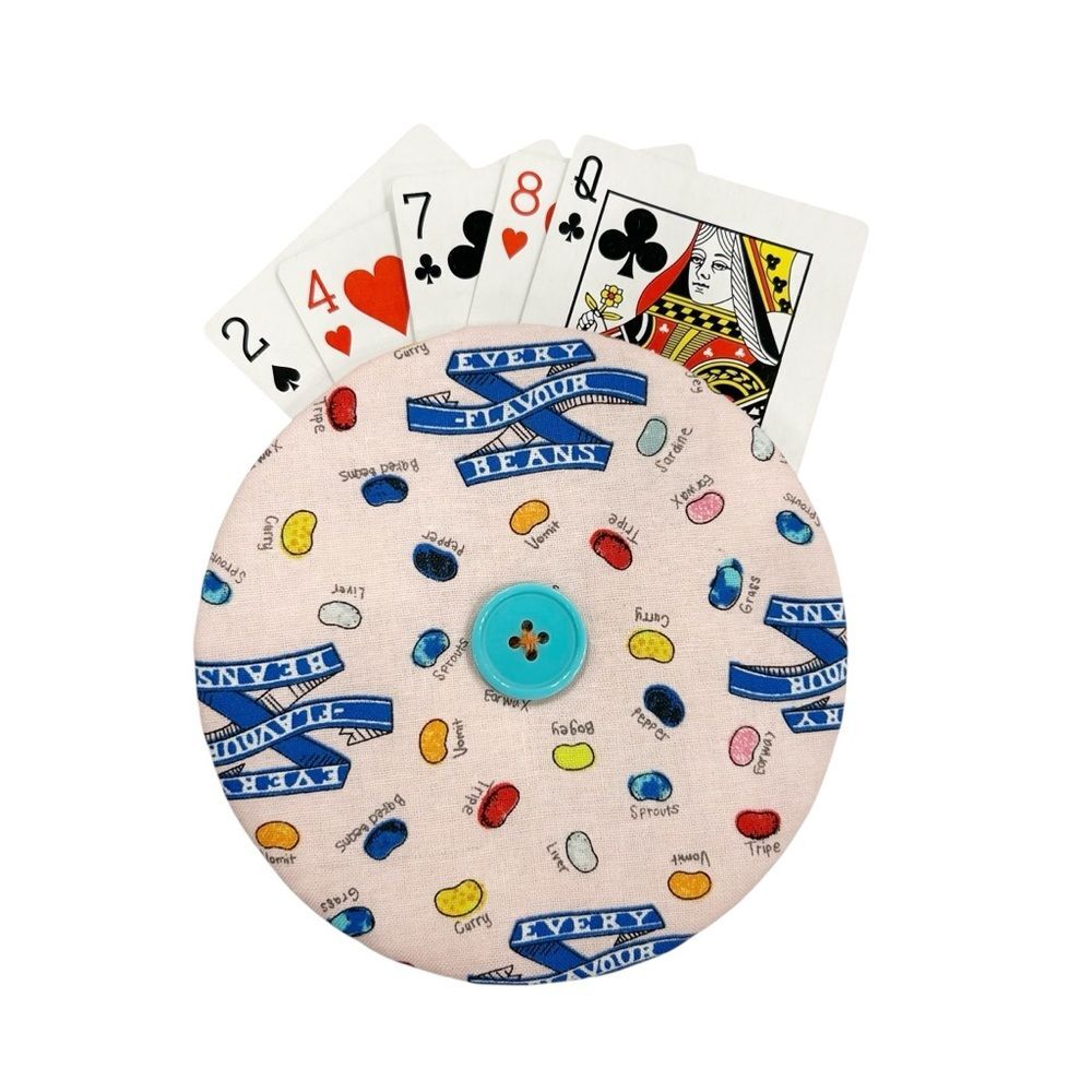 Card Holder for Card Games Handmade Harry Potter Bertie Botts Beans